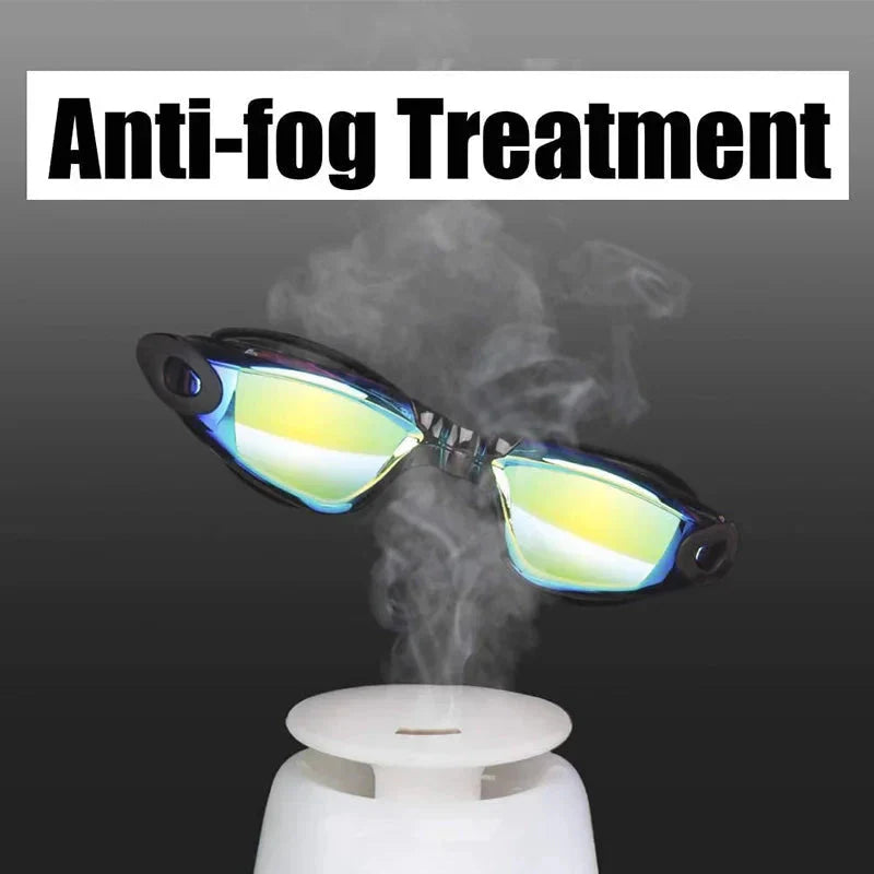 Swimming Goggles for Men & Women โ Anti-Fog UV Protection, Waterproof, Adjustable Silicone Swim Goggles for Adults & Kids