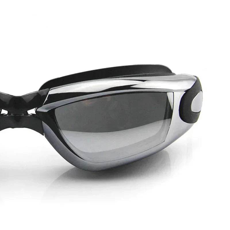 Swimming Goggles for Men & Women โ Anti-Fog UV Protection, Waterproof, Adjustable Silicone Swim Goggles for Adults & Kids